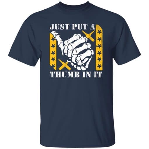 KB Put A Thumb Halloween T-Shirt Navy