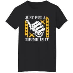 KB Put A Thumb Halloween Women T-Shirt Black