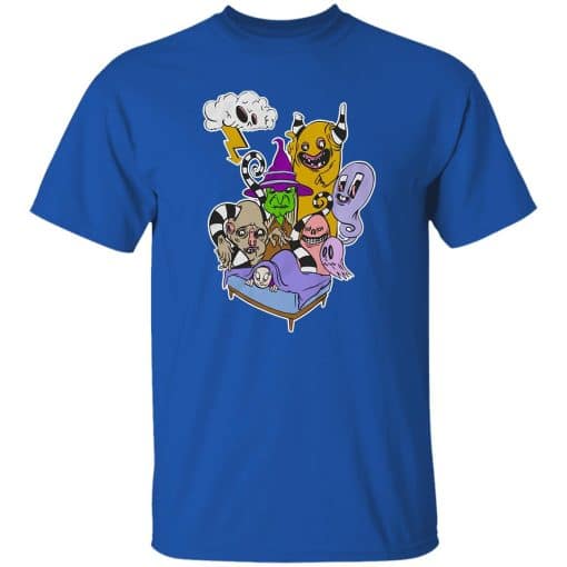 Monsters Under My Bed T-Shirt Royal