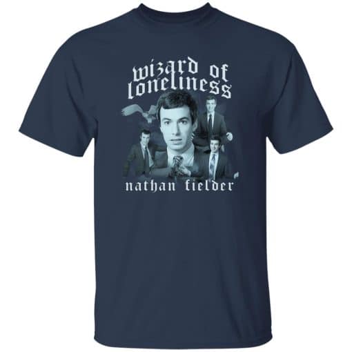 Nathan Fielder Wizard of Loneliness Nathan T-Shirt Navy