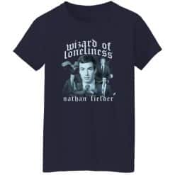 Nathan Fielder Wizard of Loneliness Nathan Women T-Shirt Navy