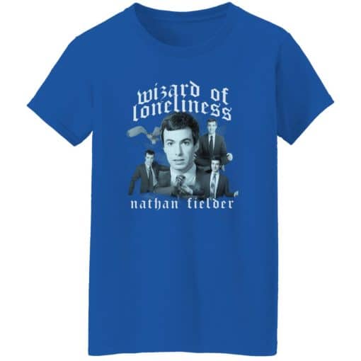 Nathan Fielder Wizard of Loneliness Nathan Women T-Shirt Royal