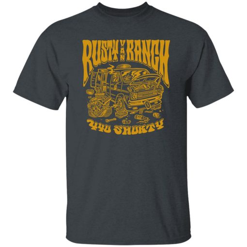 Rusty Van Ranch 440 Shorty T-Shirt Dark Heather