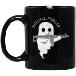 Special Forces 11 oz. Black Mug