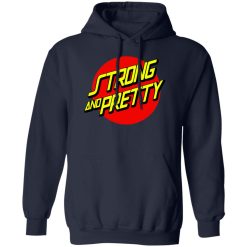 Strong And Pretty Lifestyle Hoodie Navy