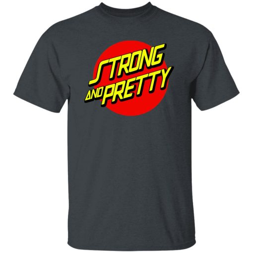 Strong And Pretty Lifestyle T-Shirt Dark Heather