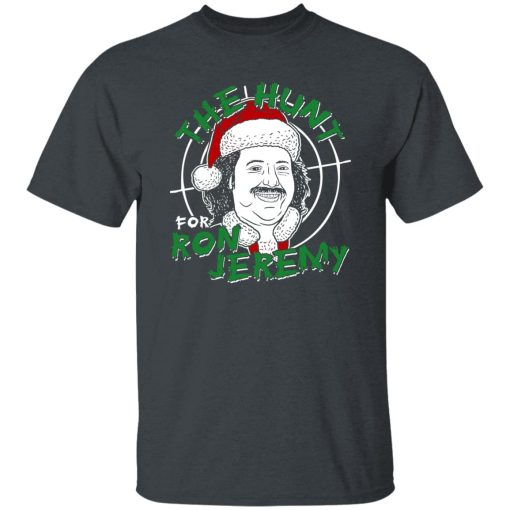 The Hunt For Ron Jeremy T-Shirt Dark Heather