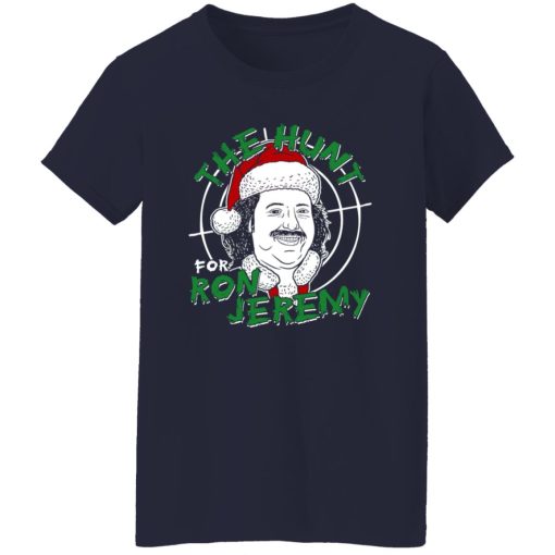 The Hunt For Ron Jeremy Women T-Shirt Navy