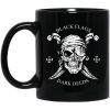 H.L. Mencken Black Flags Dark Deeds Mug