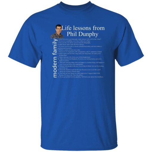Modern Family Life Lessons From Phil Dunphy Shirt 3