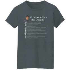 Modern Family Life Lessons From Phil Dunphy Women Shirt 2