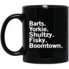 Barts Yorkie Shultzy Fisky Boomtown Mug
