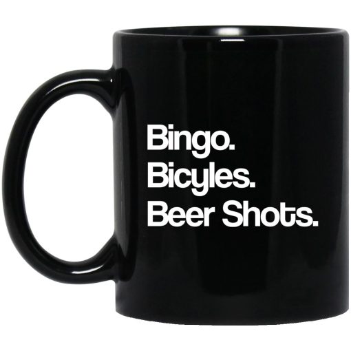 Bingo Bicycles Beer Shots Mug
