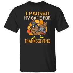 Happy Thanksgiving Dabbing Gamer Turkey Shirt