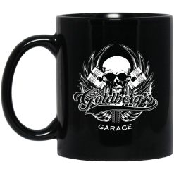 Goldberg Skull Logo Mug