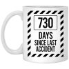 KB Days Without Accident Mug