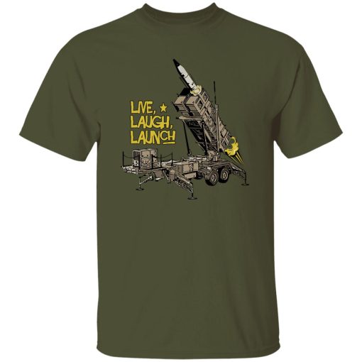 Patriot Live, Laugh, Launch Shirt