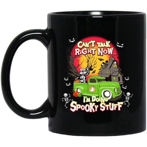 Can’t Talk Right Now I’m Doing Spooky Stuff Buc-Ee’s Halloween Mug