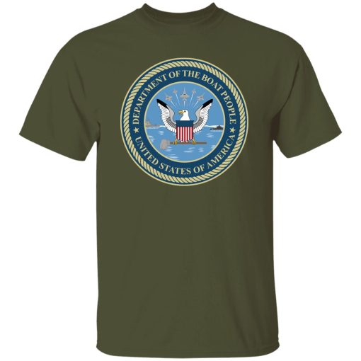 Department Of The Boat People Shirt