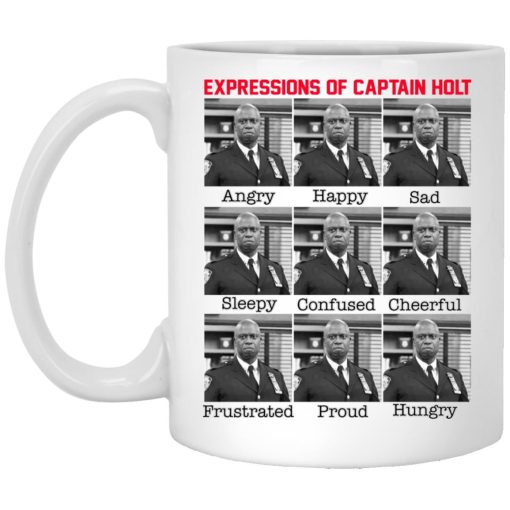 Expressions Of Captain Holt Mug
