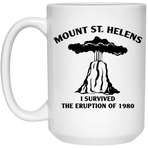 Mount St. Helens I Survived The Eruption Of 1980 Mug