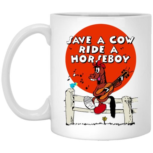 Save A Cow Ride A Horseboy Mug