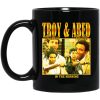 Troy Barnes & Abed Nadir In The Morning Mug