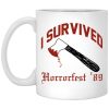 I Survived Horrorfest ’89 Mug