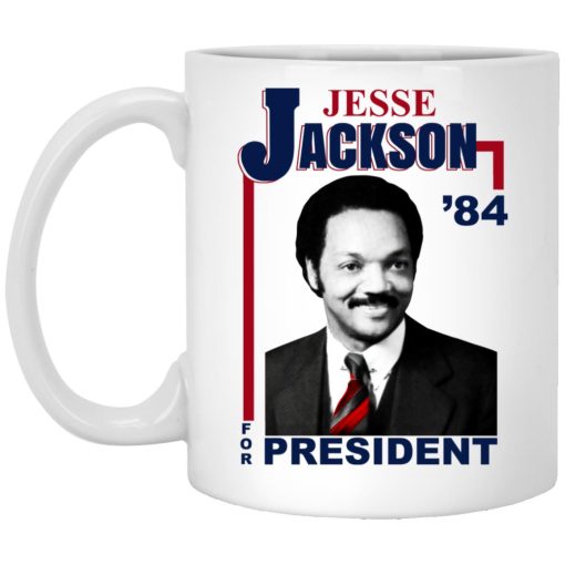 Jesse Jackson 1984 For President Mug