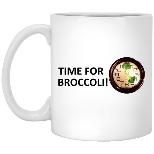 Time For Broccoli Mug