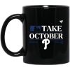 Red Take October Phillies Mug