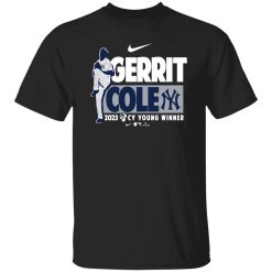 Gerrit Cole New York Yankees Nike 2023 AL Cy Young Award Winner Shirt