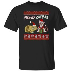 Leigh McNasty Meowdy Catmas Shirt