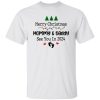 Merry Christmas Mommy and Daddy See You in 2024 Shirt