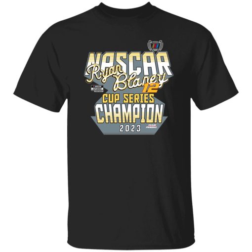 Ryan Blaney Carl Banks Black 2023 NASCAR Cup Series Champion First Pick Shirt
