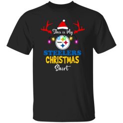 This is My Football Pittsburgh Steeler Christmas Shirt