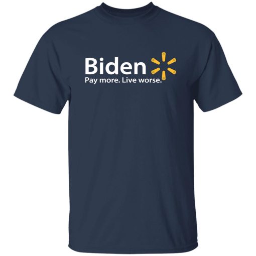 Biden Pay More Live Worse Funny Joe Biden Shirt