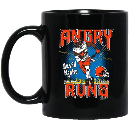 David Njoku Cleveland Browns Homage Unisex Angry Runs Player Mug