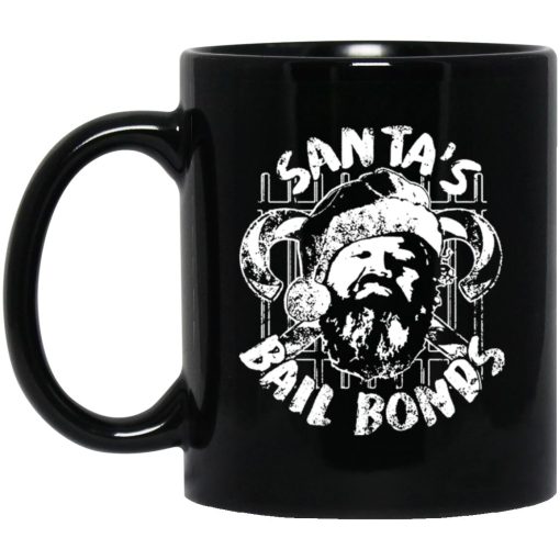Robert Oberst Santa's Bail Bonds Mug