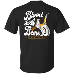 Rusty Van Ranch Blood Sweat And Beers T-Shirt