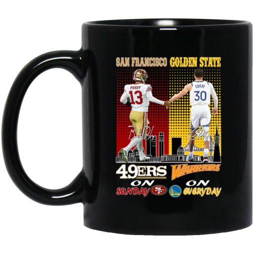 San Francisco 46ers On Sunday And Golden State Warriors On Everyday Mug