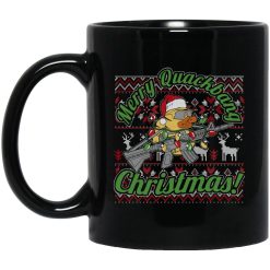 The Fat Electrician Quackbang Christmas Mug