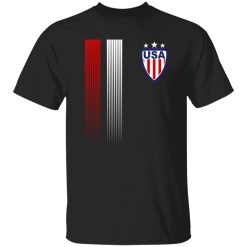 Cool USA Soccer Jersey Stripes Shirt