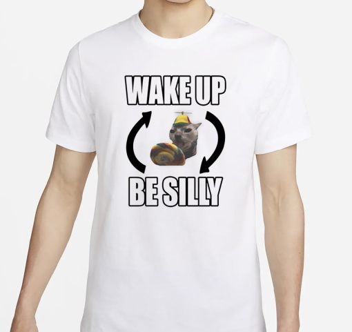 Catland Central Wake Up Be Silly Shirt