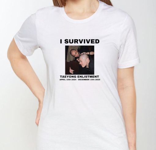 I Survived Taeyong Enlistment Shirt
