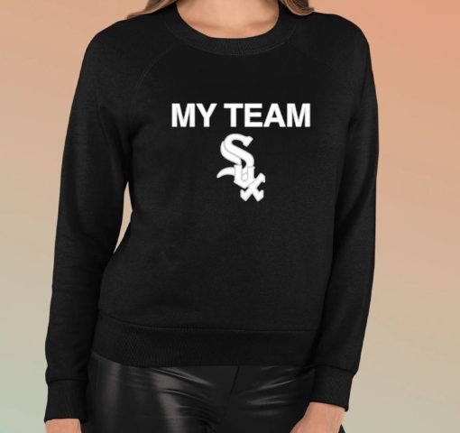 My Team Sux Baseball Logo Shirt