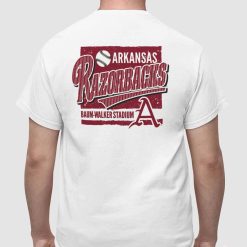 Arkansas Razorbacks Baseball Around The Horn Comfort Colors T-Shirt