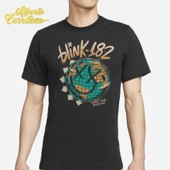 Blink 182 Smiley World Tour Shirt