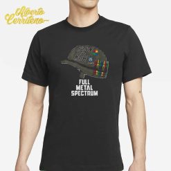 Born To Math Full Metal Spectrum Autism Awareness Shirt