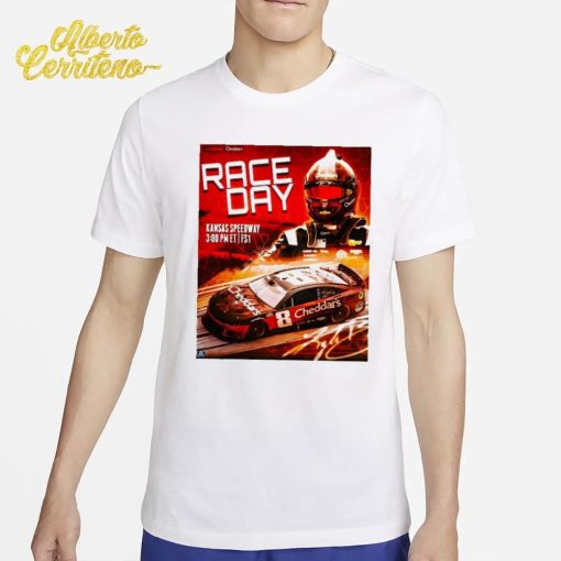 Cheddar’s Scratch Kitchen Kyle Busch Kansas Race Day Graphic Shirt